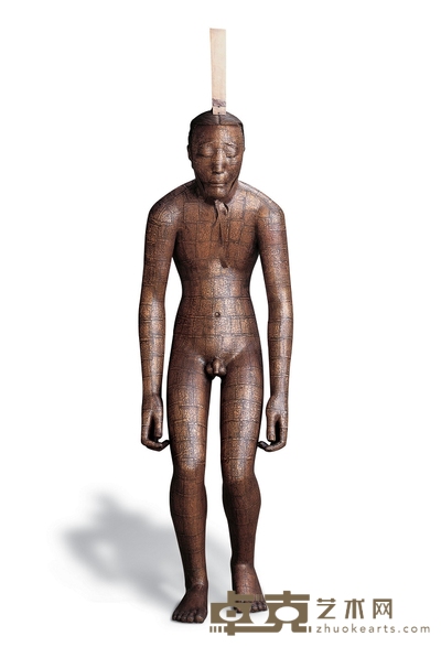 蔡志松 2001年作 故国·颂2 120×39×38cm