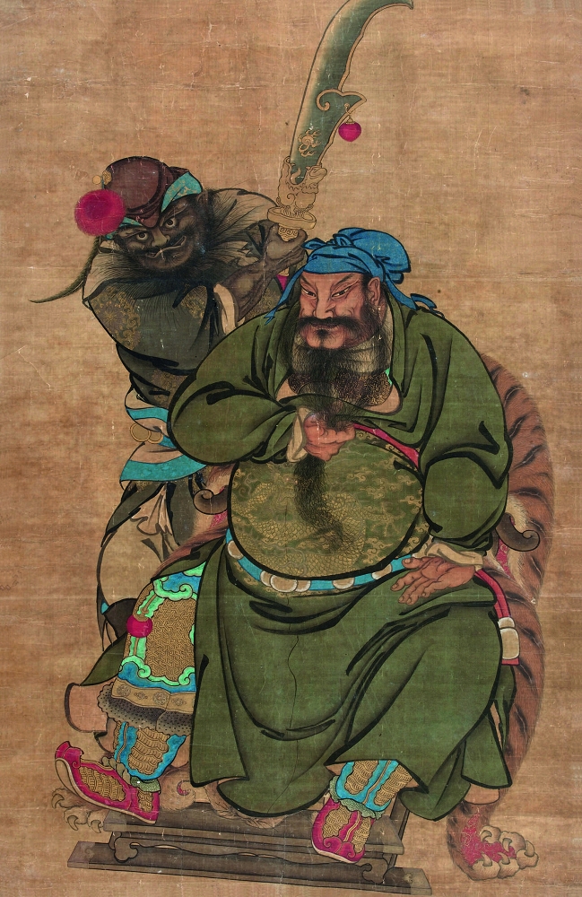 佚名 武圣关公 立轴