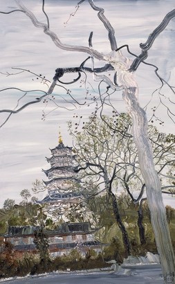 赵开坤 2007年作 杭州雷峰塔