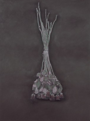 刘洵 2002年作 黑花