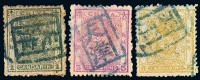 ○1885年小龙毛齿邮票三枚全