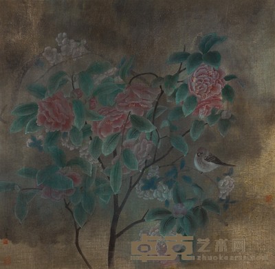江宏伟 烟花三月 镜心 64.5×66cm
