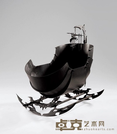 史金淞 2005年作 哪咤—摇篮 75×100×62cm