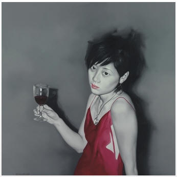 何森 (b. 1968)Untitled149.8 x 149.8 cm