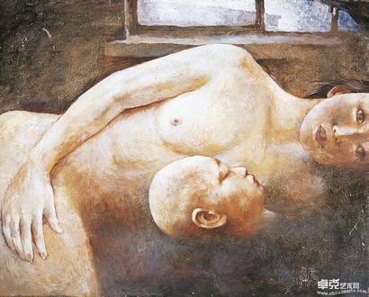 岳敏君 1986年作 无题