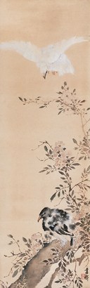 张书旂(1900-1957) 花鸟 镜片