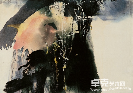 庄喆 1972年作 风景60×86cm