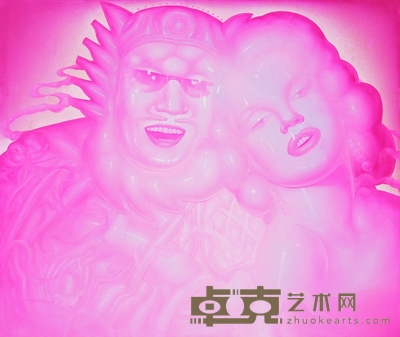 曾浩  2007年作  无题 150×180cm