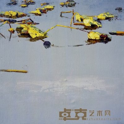 侯庆 2007年作 流 No.15 150×150cm