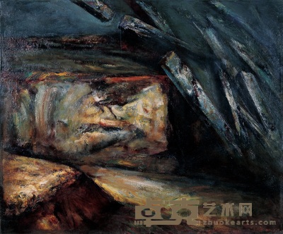 丁方 城 50×70cm