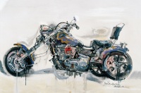 刘磊 2008年作 摩托车