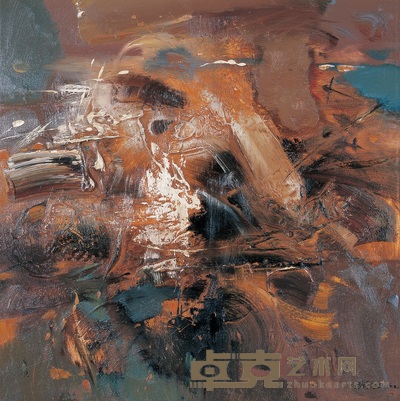 叶国丰 2008年作 境域之三 80×80cm