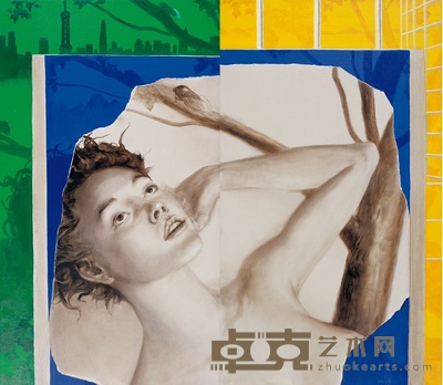 李晓伟 2008年作 礼物 150×160cm