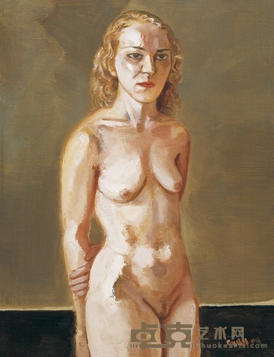 段正渠 2004年作 女人体 84×64cm