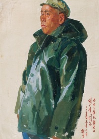 吕斯百 1973年作 肖像