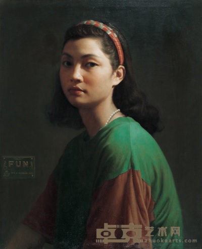 吴小洵 肖像 63×80cm
