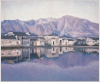 李荣洲 1990年作 徽州风景