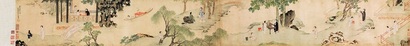 董小宛 1650年作 夏园雅兴卷 手卷