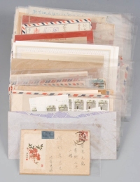 杂项一批，包括邮票，信封等，