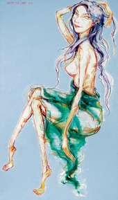 沈娜 2005年作 少女系列