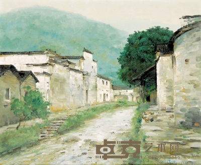 刘潭湘 1998年作 风景 50×60cm
