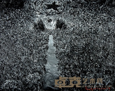 何工 2007年作 大餐 80×100cm