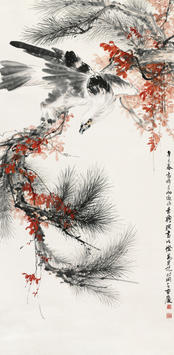 张书旂(1900—1957)、马万里(1904—1979) 鹰