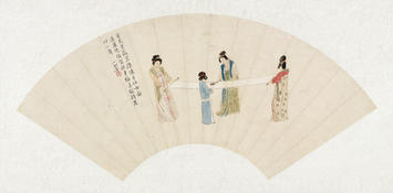 陈小翠(1907—1968) 捣练图
