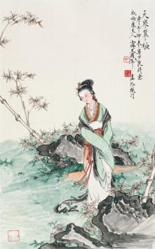 王凤年(1915—2008) 天寒翠袖