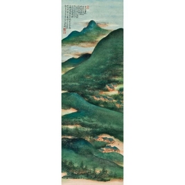 陈佩秋 SPRING MOUNTAINS hanging scroll