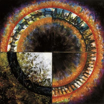 杨仁明 1996年作 大光环——转形中的光环