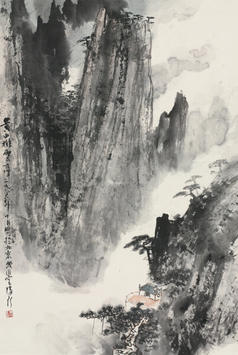 杨彦(b.1958)黄山排云亭