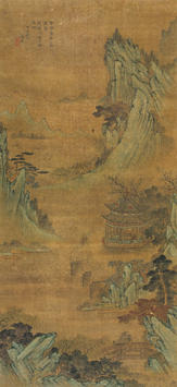 文嘉(1501—1583)山水楼台