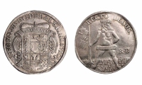1710年德国“原住民像”大银币（Taler）一枚