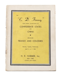 L 1952年5月美国Harmer公司举办芬纳（E.D.Finney）金奖邮集专场拍卖目录一册