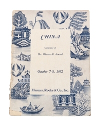 L 1952年美国Harmer公司举办阿特伍德氏（Dr.Warren G.Atwood）华邮专场拍卖目录一册