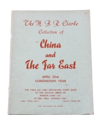 L 1953年英国伦敦Robson Lowe公司举办克拉克（H.B.R. Clarke）华邮专集拍卖目录一册
