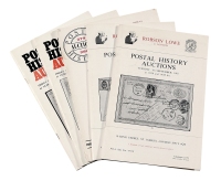 L 1962-1982年Robson Lowe公司举办的邮政史专场拍卖目录五册