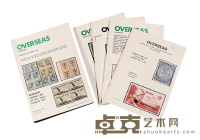 L 1969-1976年Robson Lowe公司举办海外邮品拍卖目录十一册 