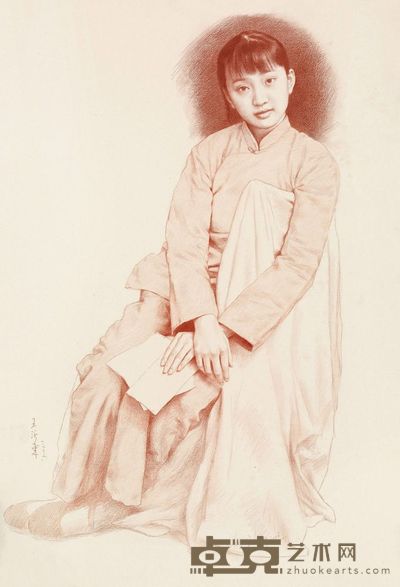 王沂东 2006年作 远方的来信 75.7×51.9cm