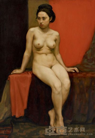 杨飞云 1983年作 女人体 96.5×66cm