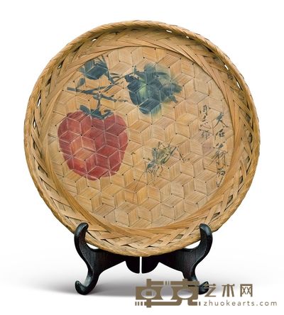 圆形竹箩 直径19cm