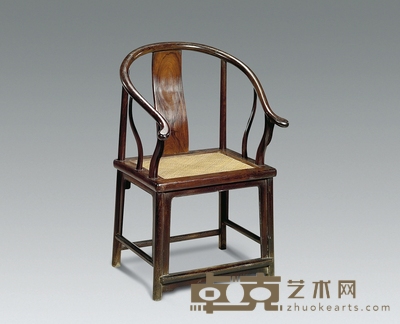 清 红木圈椅 57×45×97.5cm