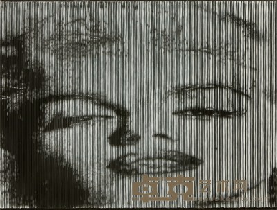 仁世人 朴 2009年作 变形的玛丽莲·梦露 91×120cm