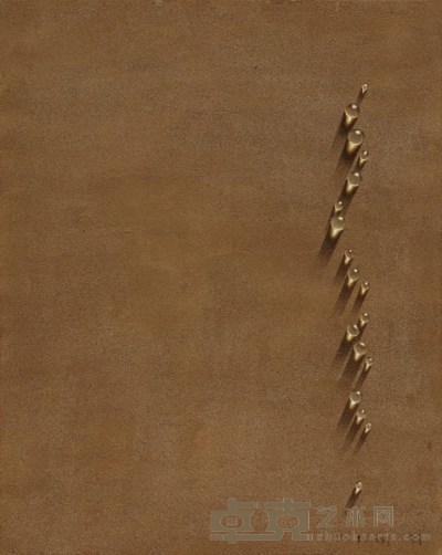 金昌烈 1979年作 水珠 90.9×72.7cm