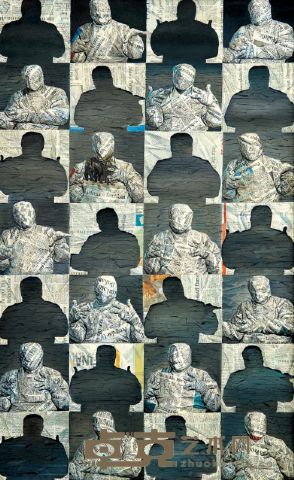 布迪·乌布鲁克斯 2005年作 证人 145×90cm