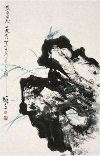 黎雄才（1910～2001）蝈蝈鸣秋图 画心