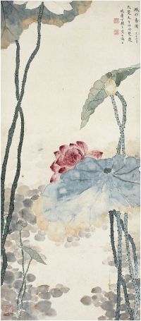 丁辅之（1879～1949）微妙香洁图 画心