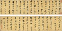 董其昌（1555～1636）行书仿米芾杂录 手卷