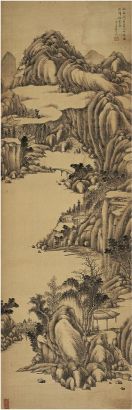 翟大坤（？～1804）嵩山草堂图 立轴